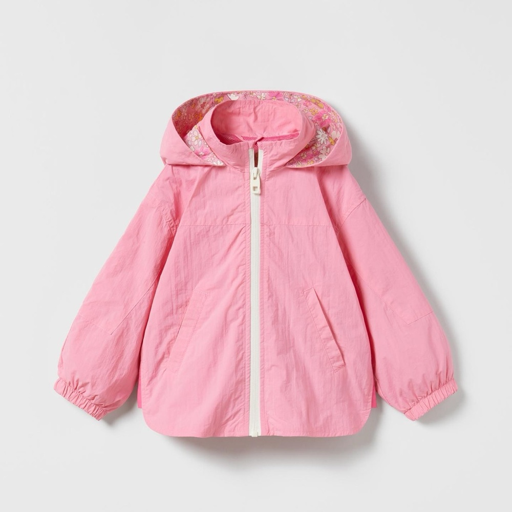 ZARA LIGHWEIGHT PINK JACKET GIRLS 2T-3T